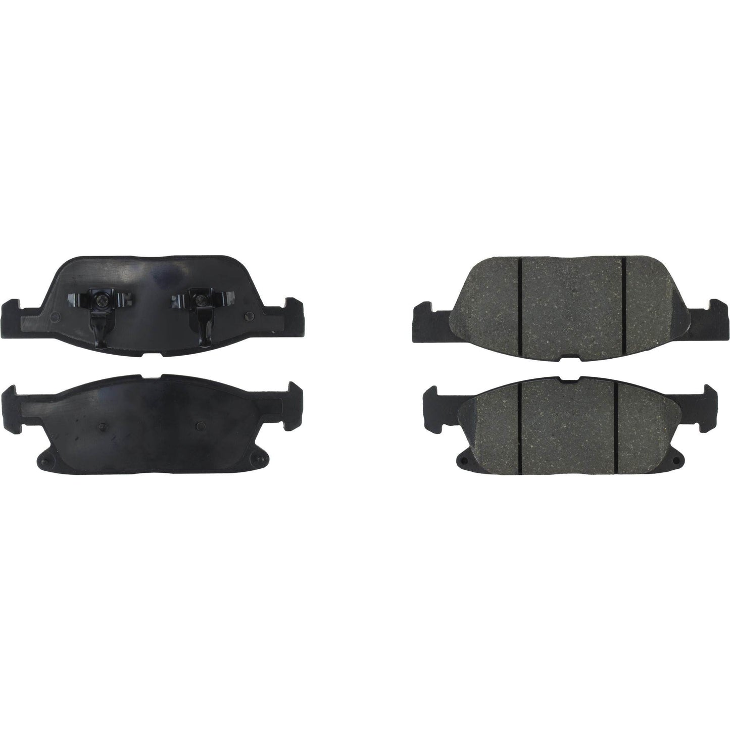 Centric Parts Disc Brake Pad Set C-Tek Ceramic with Shims for Ford Edge 2022-2015 Lincoln MKX 2018-2016 Nautilus 2023-2019 103.18180