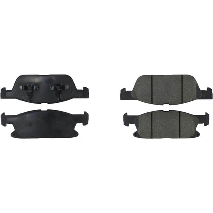 Centric Parts Disc Brake Pad Set C-Tek Ceramic with Shims for Ford Edge 2022-2015 Lincoln MKX 2018-2016 Nautilus 2023-2019 103.18180