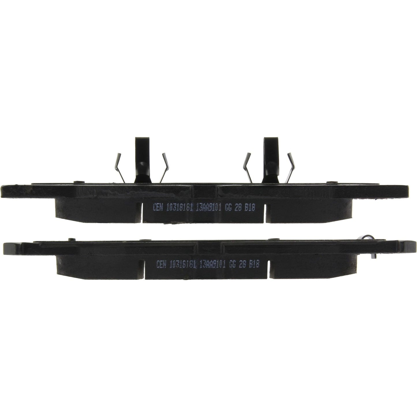 Centric Parts Disc Brake Pad Set C-Tek Ceramic with Shims for 2017-2019 Ford Fusion, 2017-2020 Lincoln Continental, MKZ 103.18181