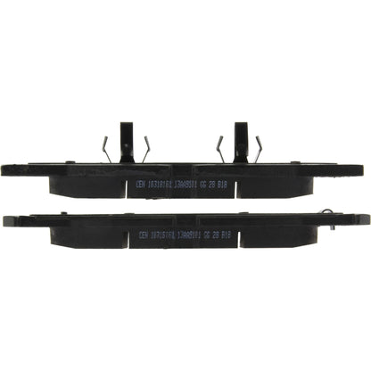 Centric Parts Disc Brake Pad Set C-Tek Ceramic with Shims for 2017-2019 Ford Fusion, 2017-2020 Lincoln Continental, MKZ 103.18181