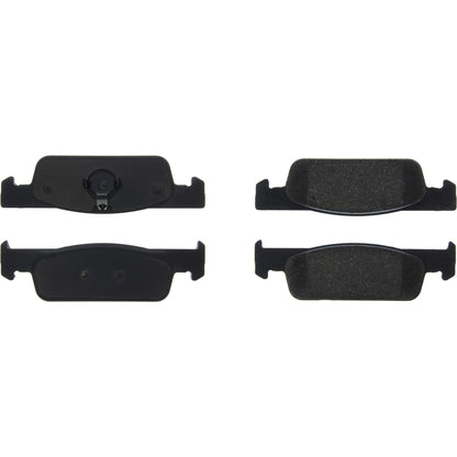 Centric Parts Disc Brake Pad Set C-Tek Ceramic with Shims for 2015-2018 Renault Logan, 2016-2018 Sandero, 2016-2018 Stepway 103.18300