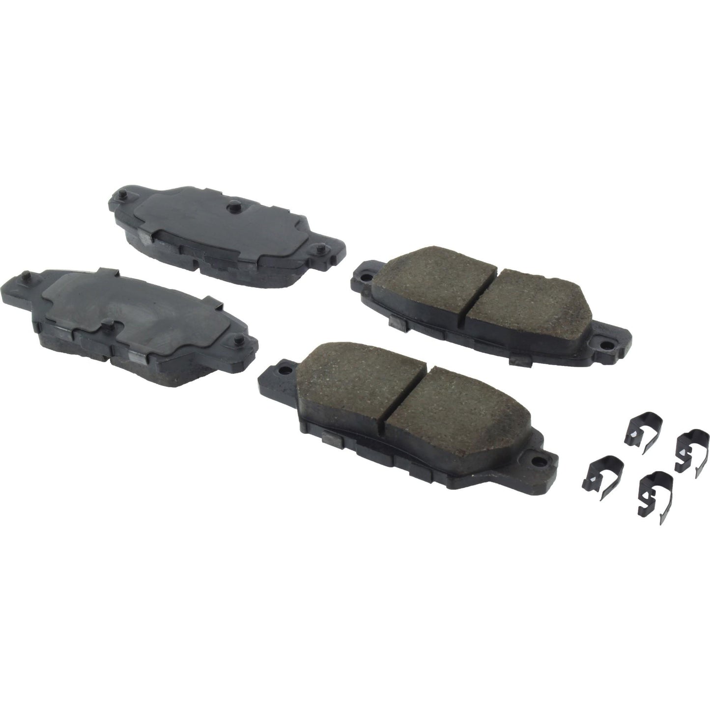 Centric Parts Disc Brake Pad Set C-Tek Ceramic with Shims for 2016-2022 Mazda CX-5 103.18460