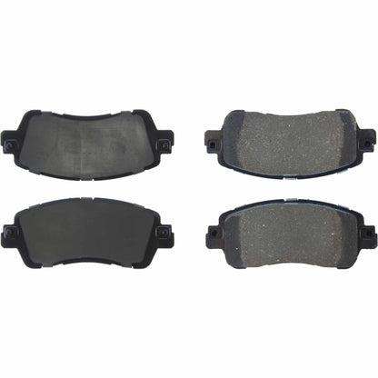 Centric Parts Disc Brake Pad Set Ceramic with Shims for Mazda 2 2017-2016 Scion iA 2016 Toyota Yaris 2020-2019 103.18520