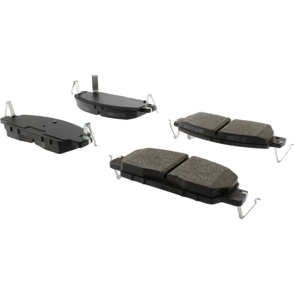 Centric Parts Disc Brake Pad Set C-Tek Ceramic with Shims for 2016-2017 Honda Accord 103.18600