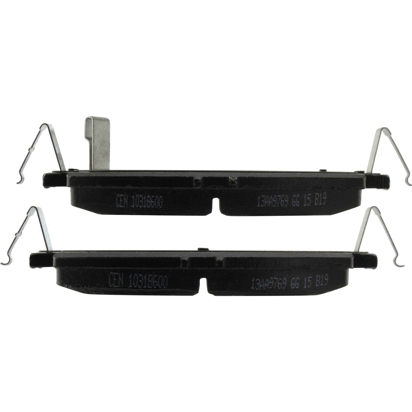 Centric Parts Disc Brake Pad Set C-Tek Ceramic with Shims for 2016-2017 Honda Accord 103.18600