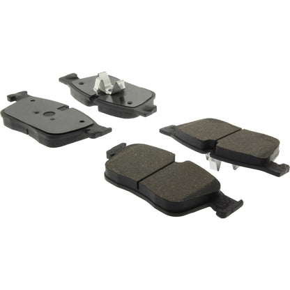 Centric Parts Disc Brake Pad Set with Ceramic Shims for 2017-2022 Jaguar F-Pace, 2019-2022 I-Pace, 2016-2020 XE XF, 2018-2020 Range Rover Velar 103.18610