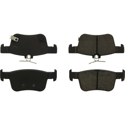 Centric Parts Disc Brake Pad Set Ceramic with Shims for 2023 Acura Integra, 2021-2019 RDX, 2016 Honda City, 2022-2016 Civic 103.18780