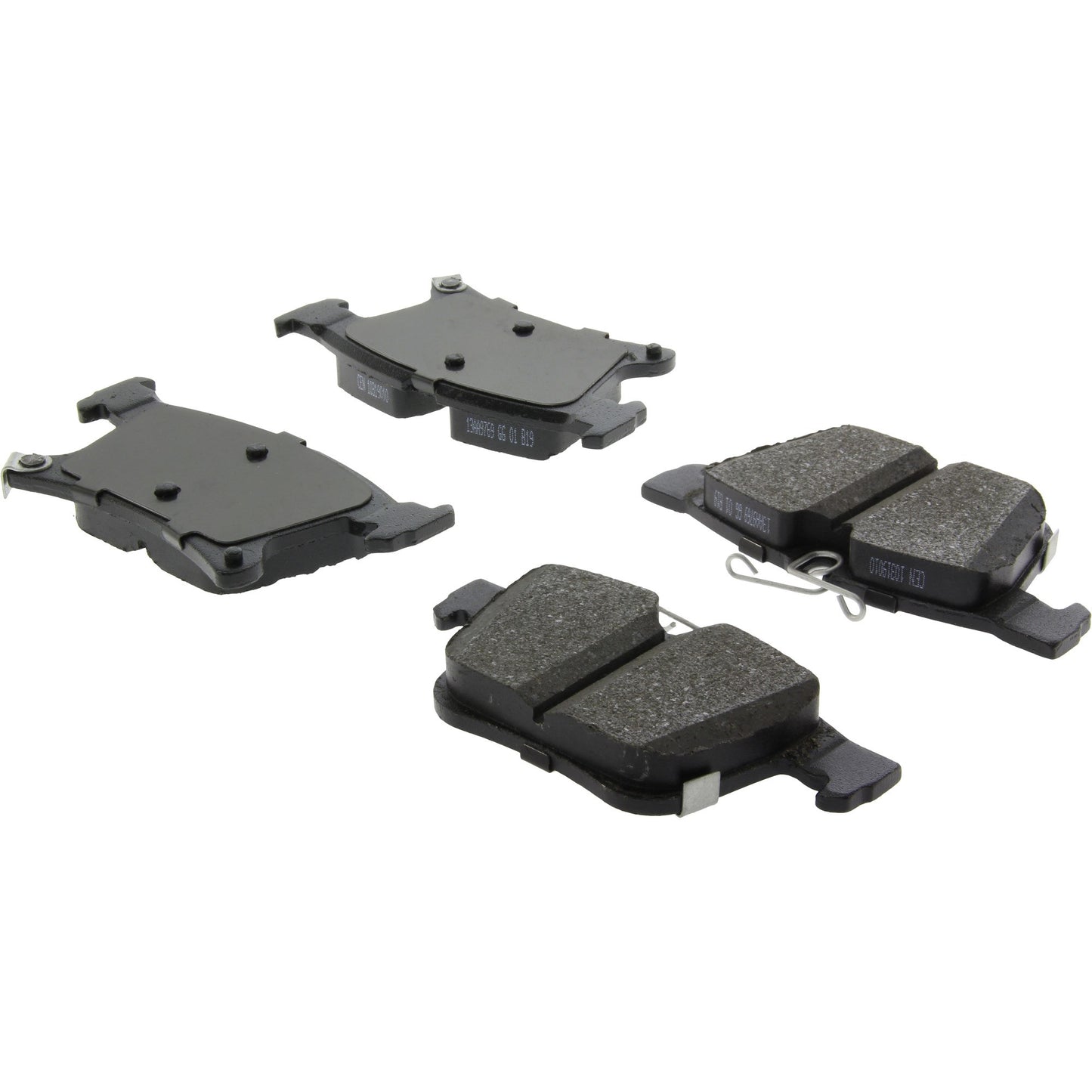 Centric Parts Disc Brake Pad Set Ceramic with Shims for 2017-2022 Chrysler Pacifica 103.19010