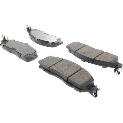 Centric Parts Disc Brake Pad Set Ceramic with Shims for 2016-2018 Nissan NP300 103.19110