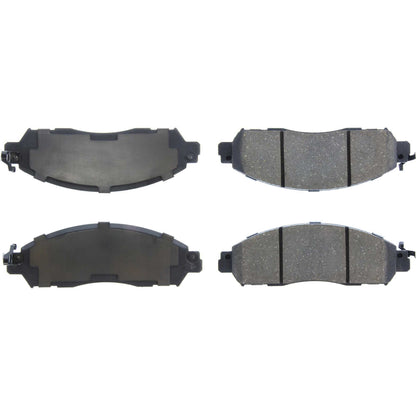 Centric Parts Disc Brake Pad Set Ceramic with Shims for 2016-2018 Nissan NP300 103.19110