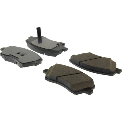 Centric Parts Disc Brake Pad Set C-Tek Ceramic with Shims for 2017-2020 Hyundai Elantra Ioniq Kia Niro 103.19120