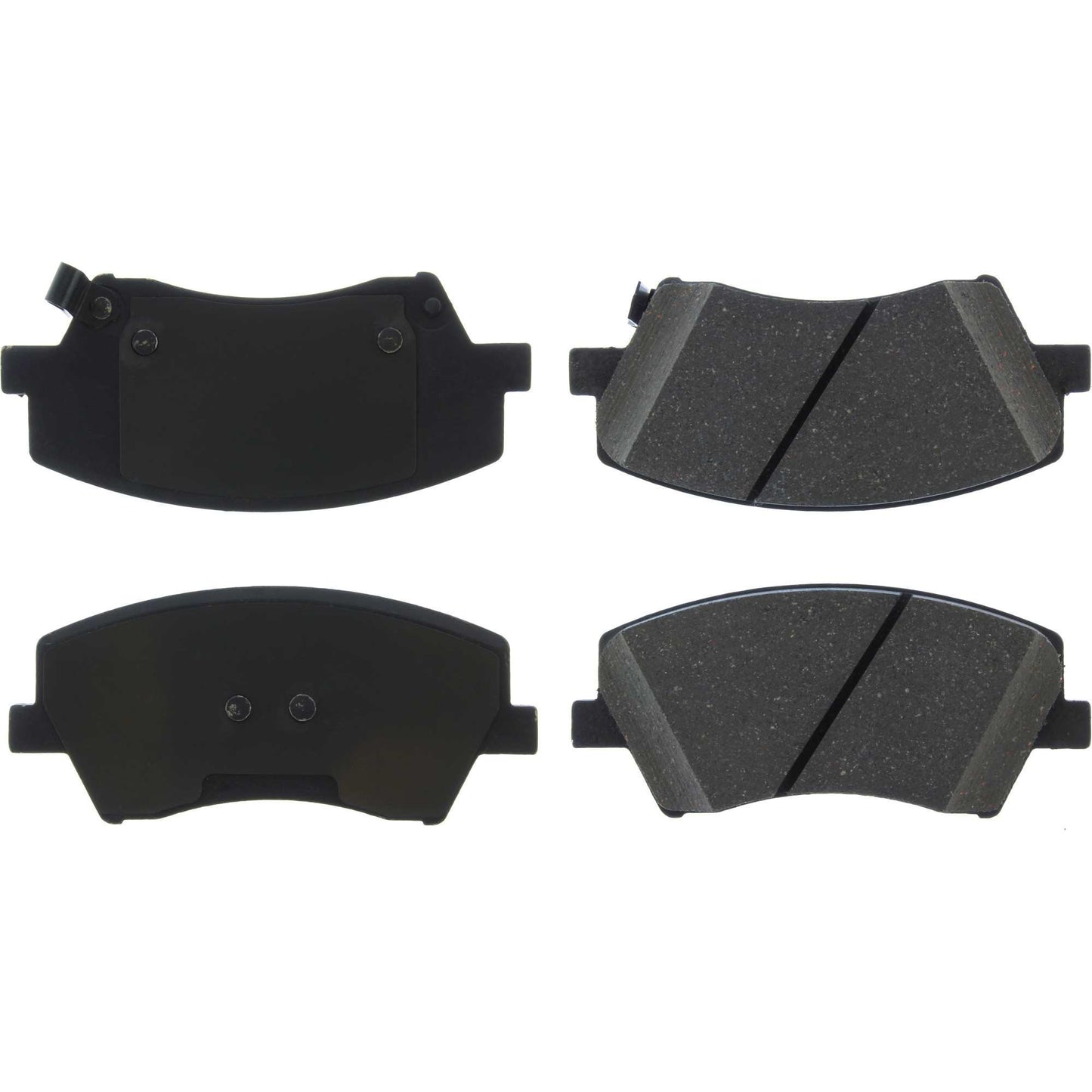 Centric Parts Disc Brake Pad Set C-Tek Ceramic with Shims for 2017-2020 Hyundai Elantra Ioniq Kia Niro 103.19120