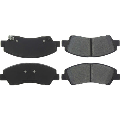 Centric Parts Disc Brake Pad Set Ceramic with Shims for 2016-2018 Hyundai Grand i10 103.19350