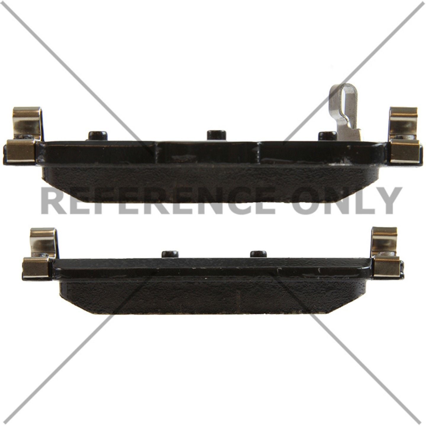 Centric Parts Disc Brake Pad Set Ceramic with Shims for 2018-2022 Nissan LEAF, 2018-2020 Rogue, 2019-2022 Rogue Sport 103.19650