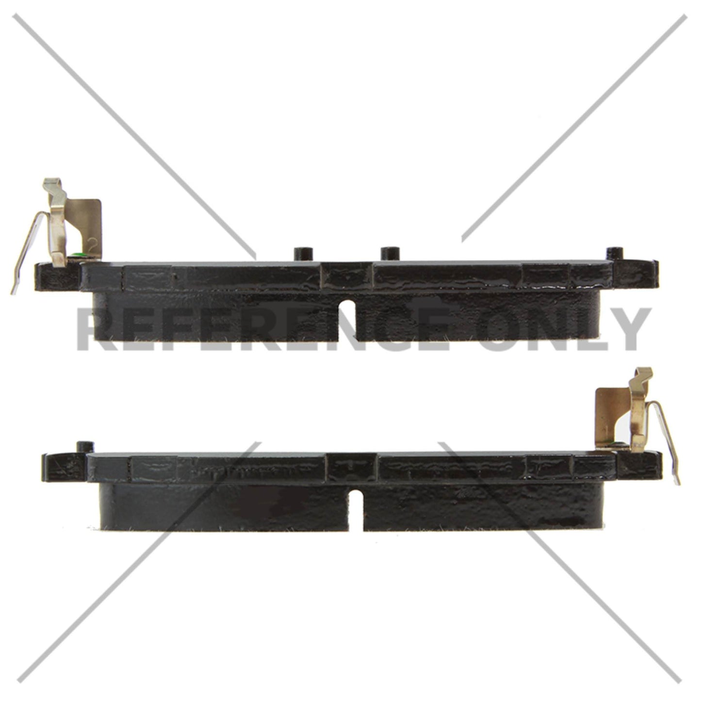 Centric Parts Disc Brake Pad Set C-Tek Ceramic with Shims for 2017-2023 Nissan Kicks 2020-2023 Versa 103.20380