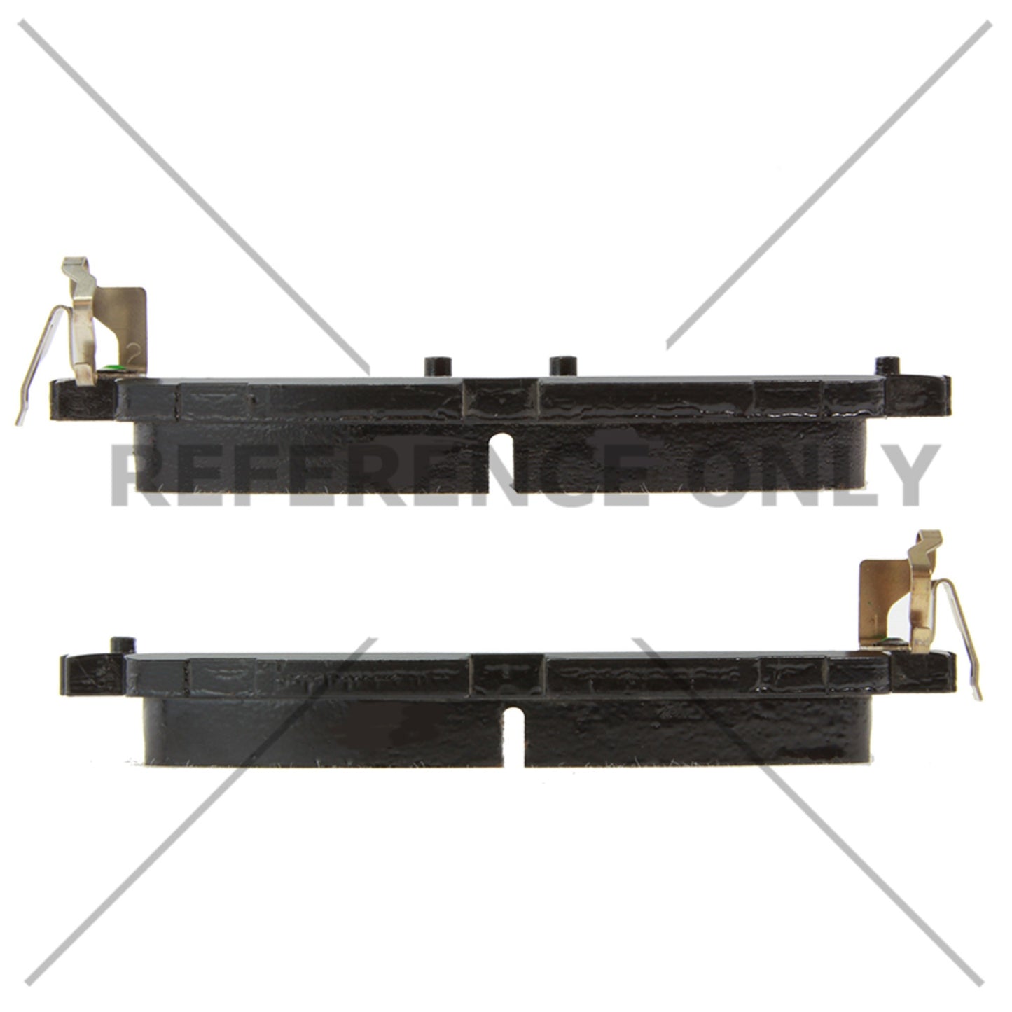 Centric Parts Disc Brake Pad Set C-Tek Ceramic with Shims for 2017-2023 Nissan Kicks 2020-2023 Versa 103.20380