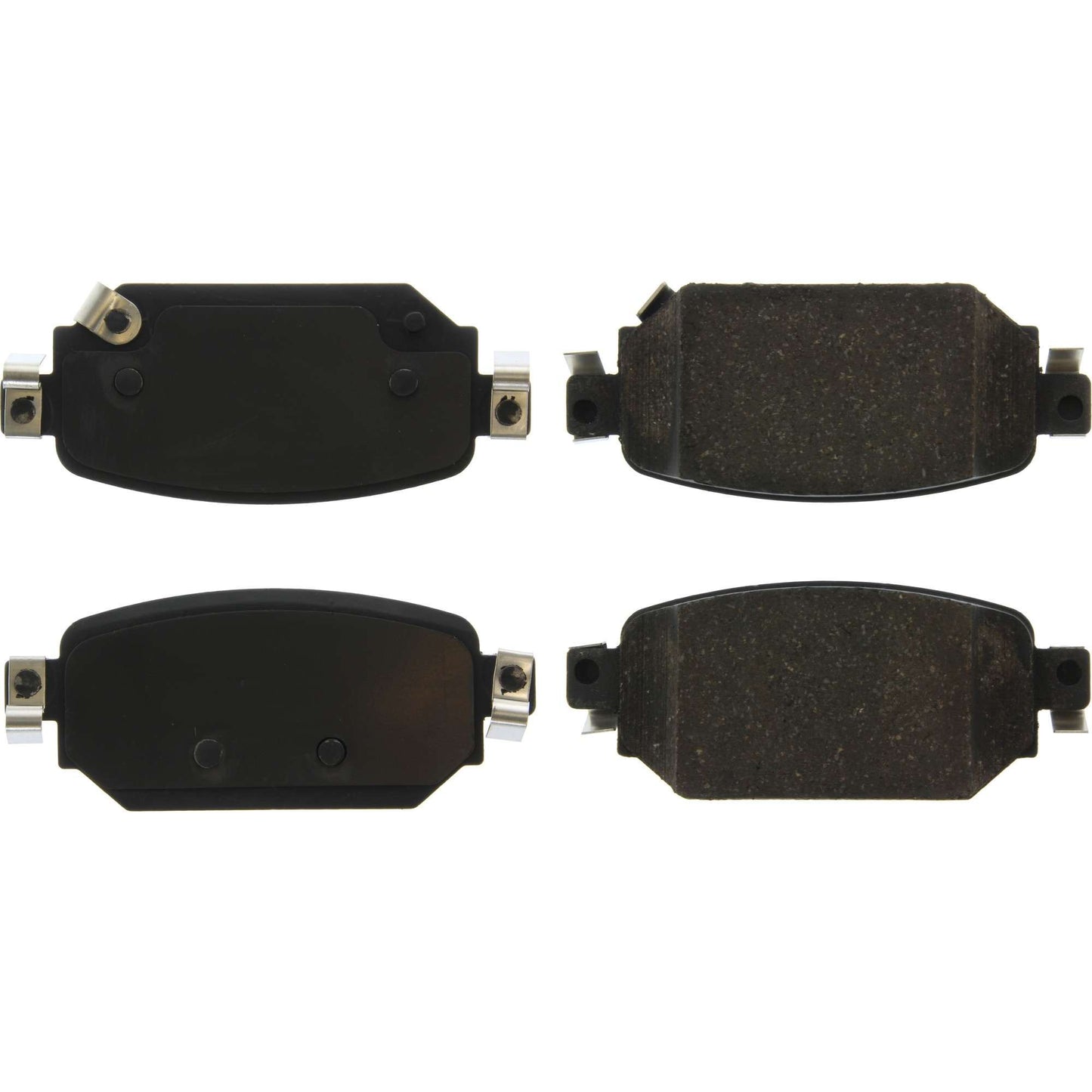 Centric Parts Disc Brake Pad Set C-Tek Ceramic with Shims for 2017-2018 Mazda 3 3 Sport, 2019-2022 Mazda CX-3 103.20420