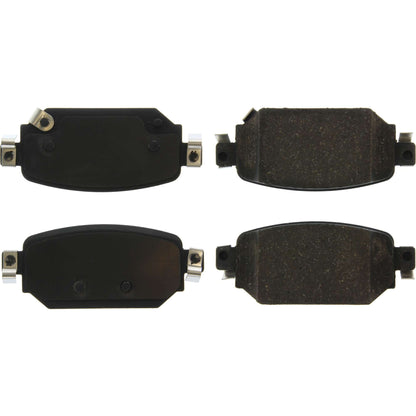Centric Parts Disc Brake Pad Set C-Tek Ceramic with Shims for 2017-2018 Mazda 3 3 Sport, 2019-2022 Mazda CX-3 103.20420