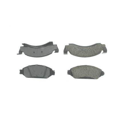 Centric Parts Disc Brake Pad Set Posi Quiet Semi-Metallic with Hardware 104.00500