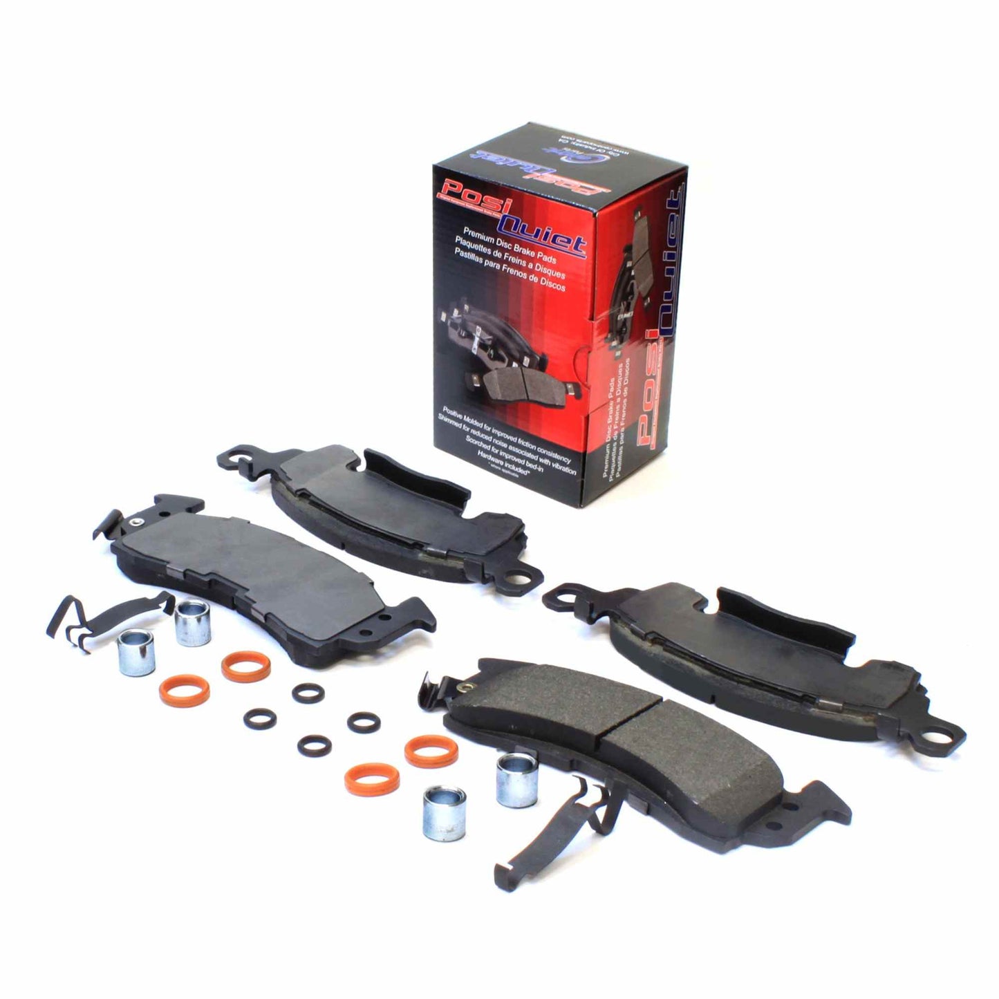 Centric Parts Disc Brake Pad Set Semi-Metallic Posi Quiet for 1973-1991 Buick Models 104.00520