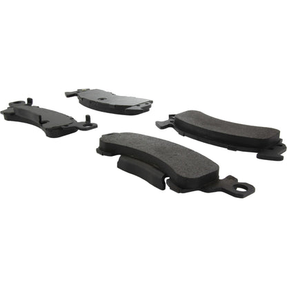 Centric Parts Disc Brake Pad Set Semi-Metallic Posi Quiet for 1967-1970 Buick LeSabre, Riviera, Wildcat Cadillac Calais DeVille Fleetwood Oldsmobile 98 Delta 88 104.00521