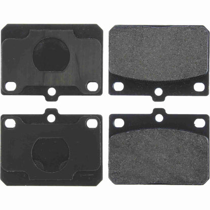 Centric Parts Disc Brake Pad Set Semi-Metallic Posi Quiet for 1974-1984 Dodge Colt, 1976-1979 Honda Civic