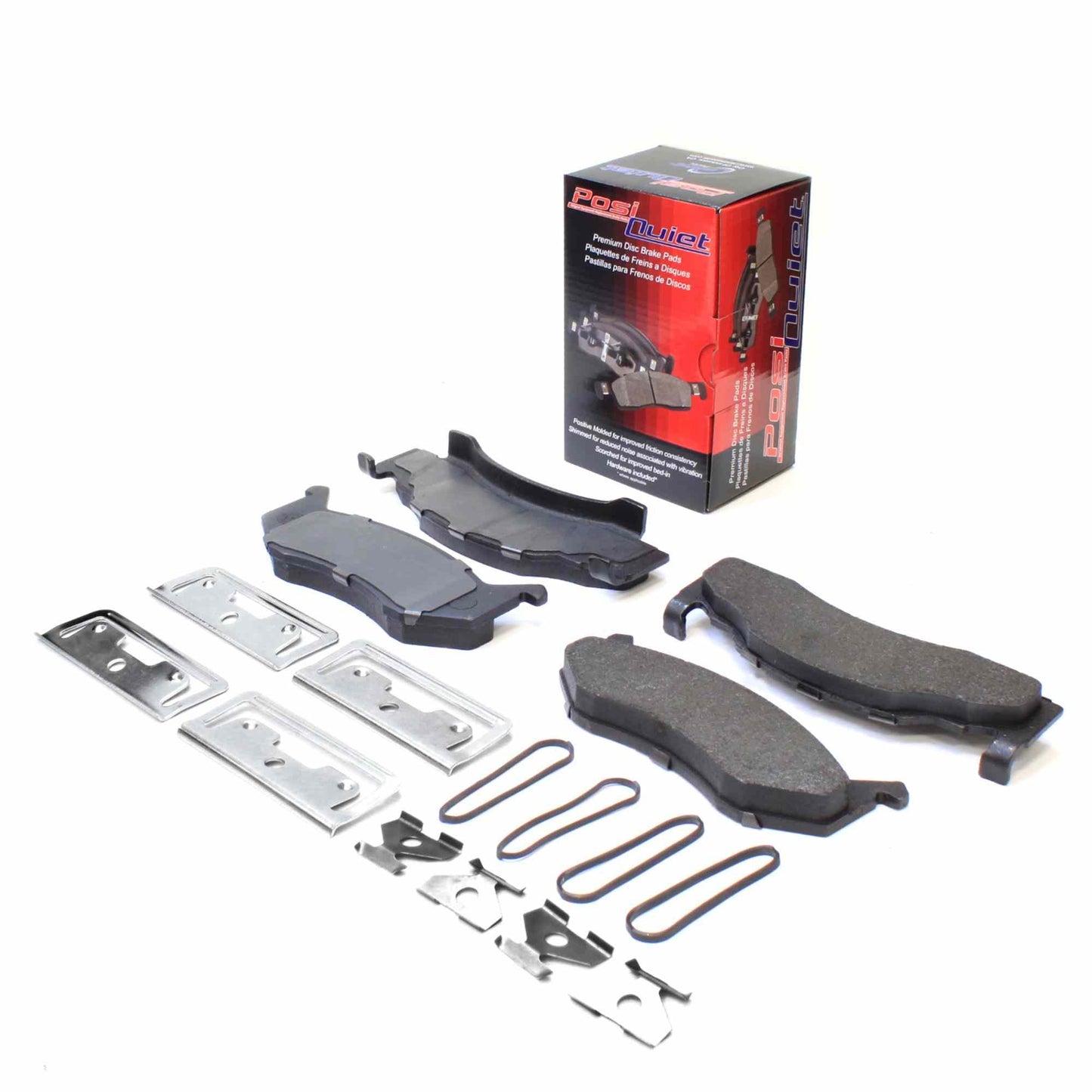 Centric Parts Disc Brake Pad Set Semi-Metallic Posi Quiet for 1974-1994 Chrysler Imperial Newport New Yorker Town & Country Dodge B100 104.01230