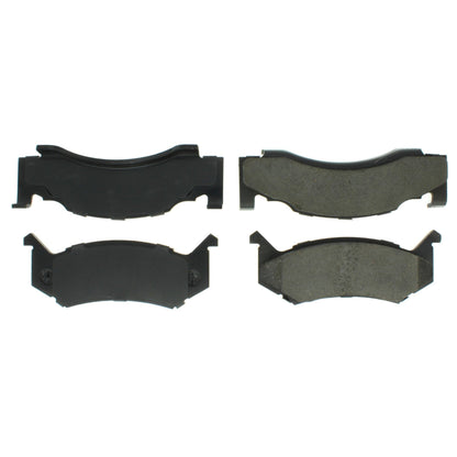 Centric Parts Disc Brake Pad Set Semi-Metallic Posi Quiet for 1974-1994 Chrysler Imperial Newport New Yorker Town & Country Dodge B100 104.01230