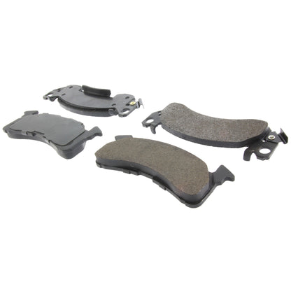 Centric Parts Disc Brake Pad Set Semi-Metallic Posi Quiet for 1986-1995 Chevrolet Suburban and Related Models 104.01530