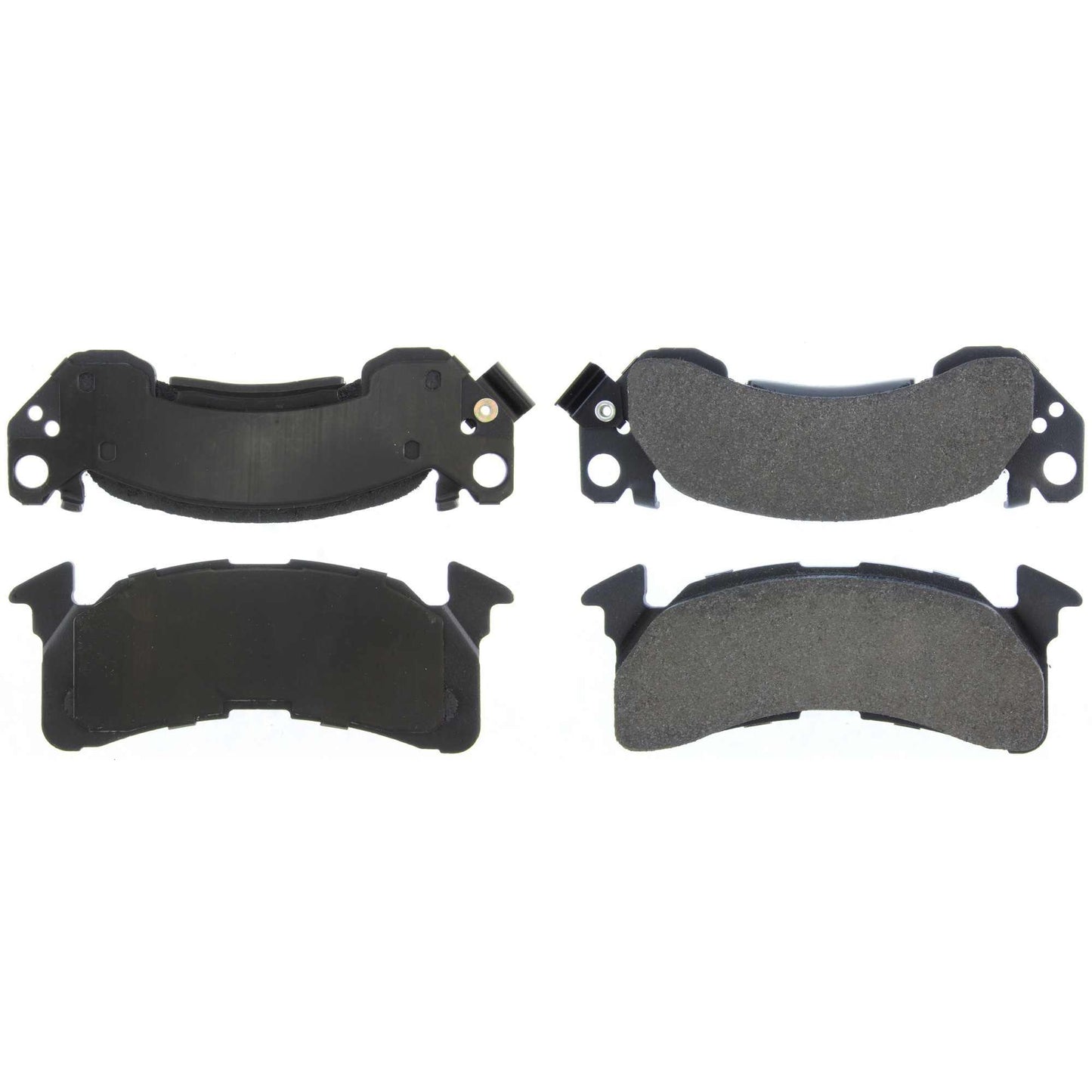 Centric Parts Disc Brake Pad Set Semi-Metallic Posi Quiet for 1986-1995 Chevrolet Suburban and Related Models 104.01530