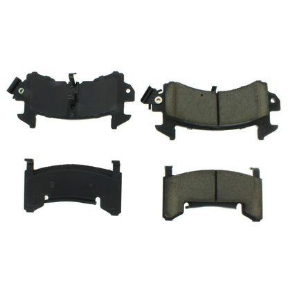 Centric Parts Disc Brake Pad Set Posi Quiet 104.01540