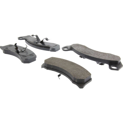 Centric Parts Disc Brake Pad Set Semi-Metallic Posi Quiet 104.02000