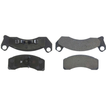 Centric Parts Disc Brake Pad Set Semi-Metallic Posi Quiet 104.02000