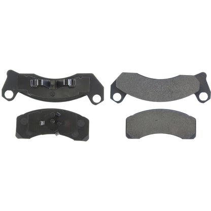 Centric Parts Disc Brake Pad Set Semi-Metallic Posi Quiet 104.02000