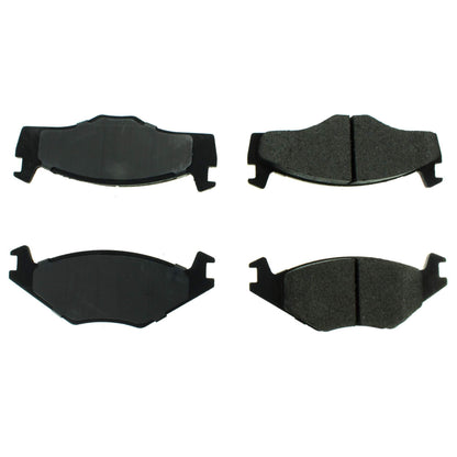Centric Parts Disc Brake Pad Set Semi-Metallic Posi Quiet 104.02800