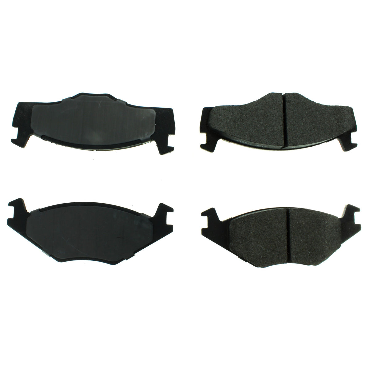 Centric Parts Disc Brake Pad Set Semi-Metallic Posi Quiet 104.02800