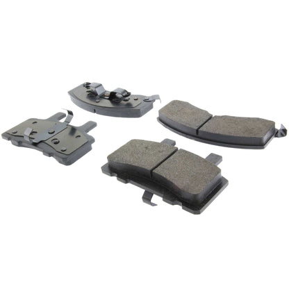 Centric Parts Disc Brake Pad Set Posi Quiet with Noise Reduction 104.03700