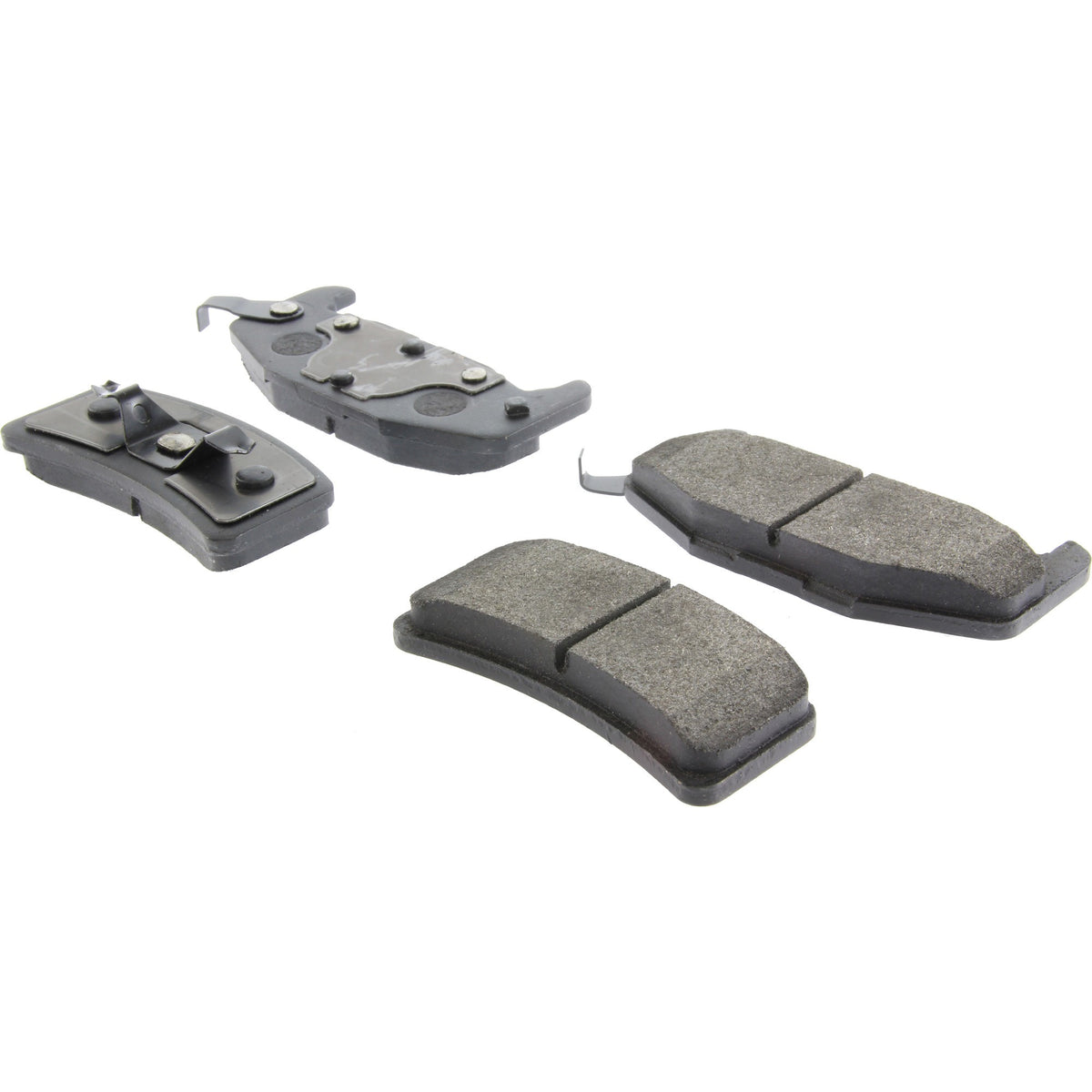 Centric Parts Disc Brake Pad Set Semi-Metallic with Posi Quiet 104.03770