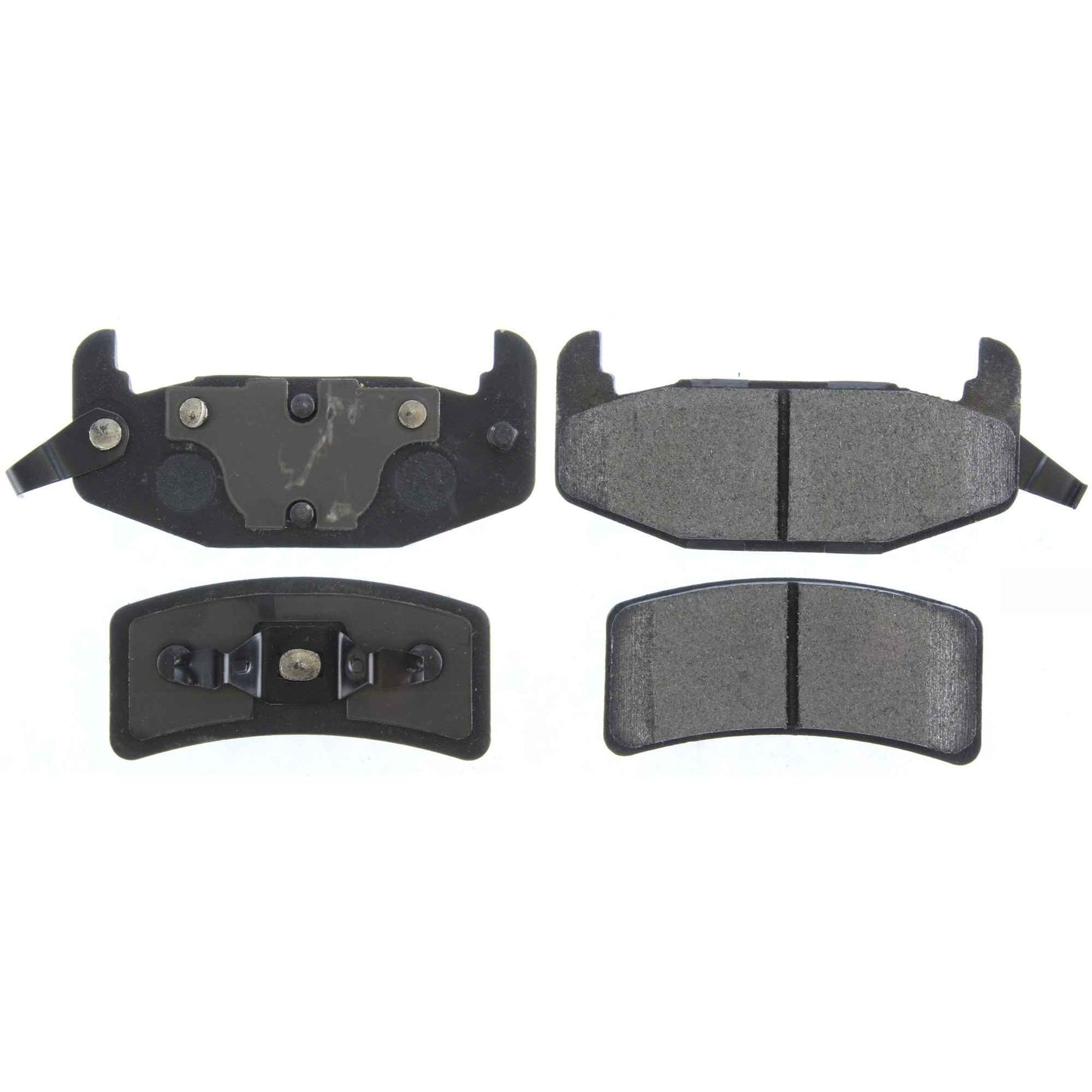 Centric Parts Disc Brake Pad Set Semi-Metallic with Posi Quiet 104.03770