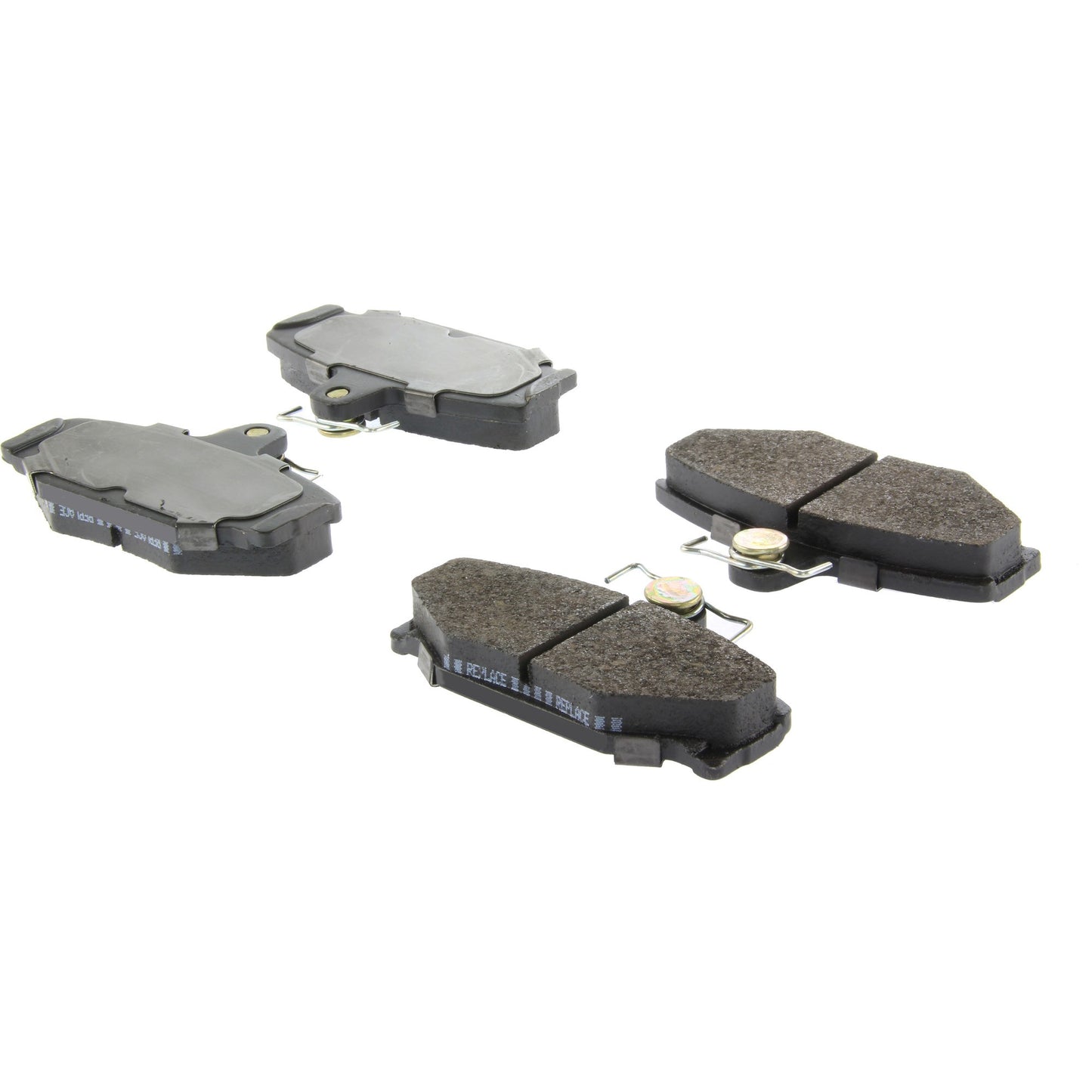 Centric Parts Disc Brake Pad Set Posi Quiet Semi-Metallic with Hardware for 1990-1988 Volvo 740/760/780 104.03910