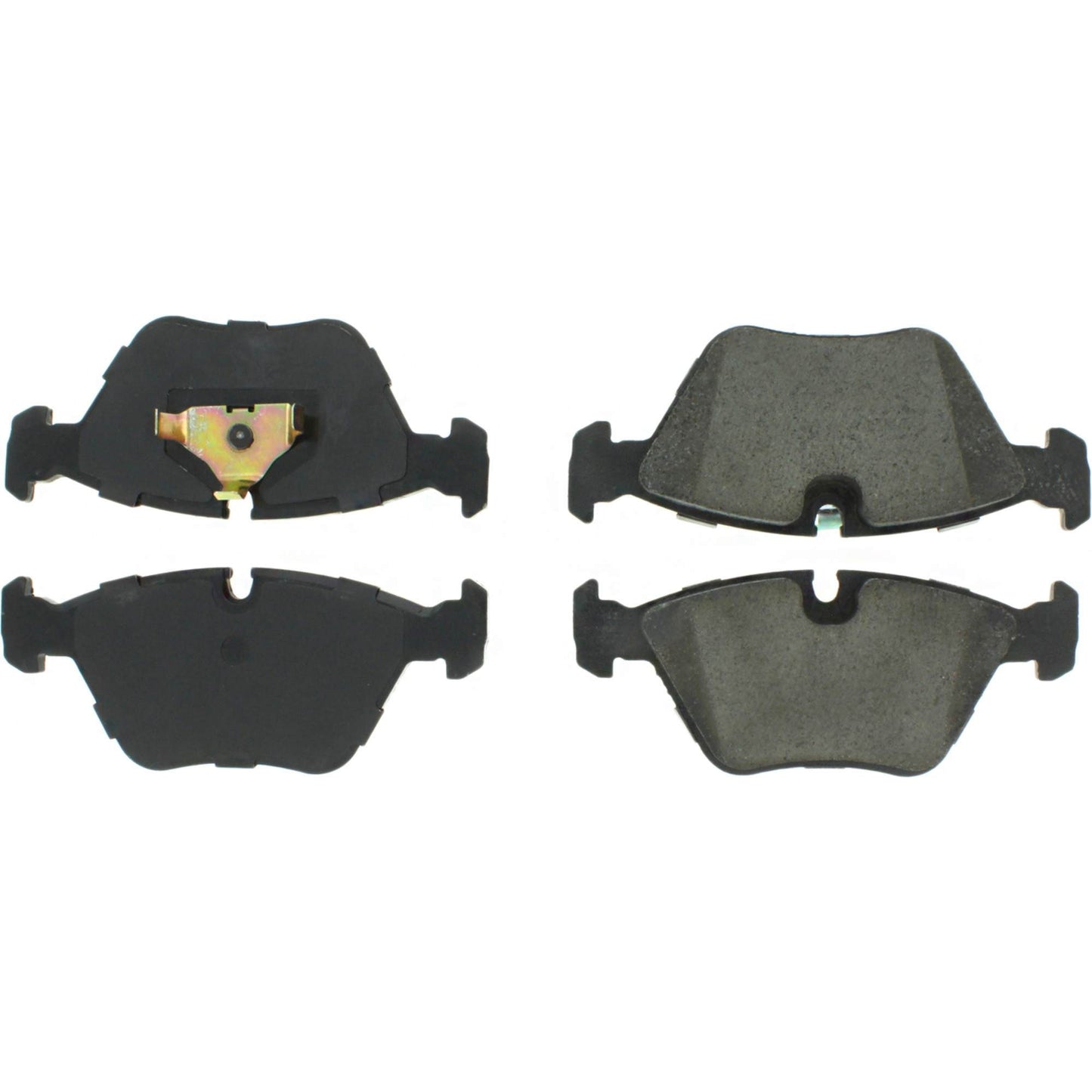 Centric Parts Disc Brake Pad Set Posi Quiet with Noise & Vibration Reduction 104.03940