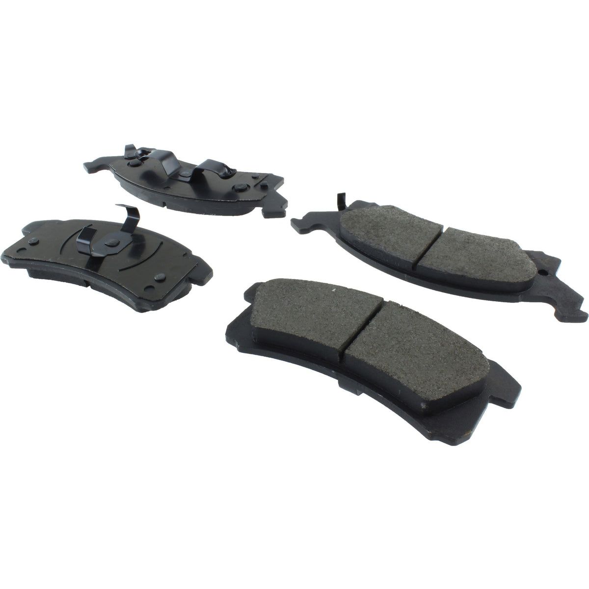 Centric Parts Disc Brake Pad Set Semi-Metallic with Posi Quiet for 1990-2005 Buick Skylark Chevrolet Beretta Cavalier Corsica Oldsmobile Achieva Cutlass Calais Pontiac Grand Am Sunbird Sunfire 104.05060