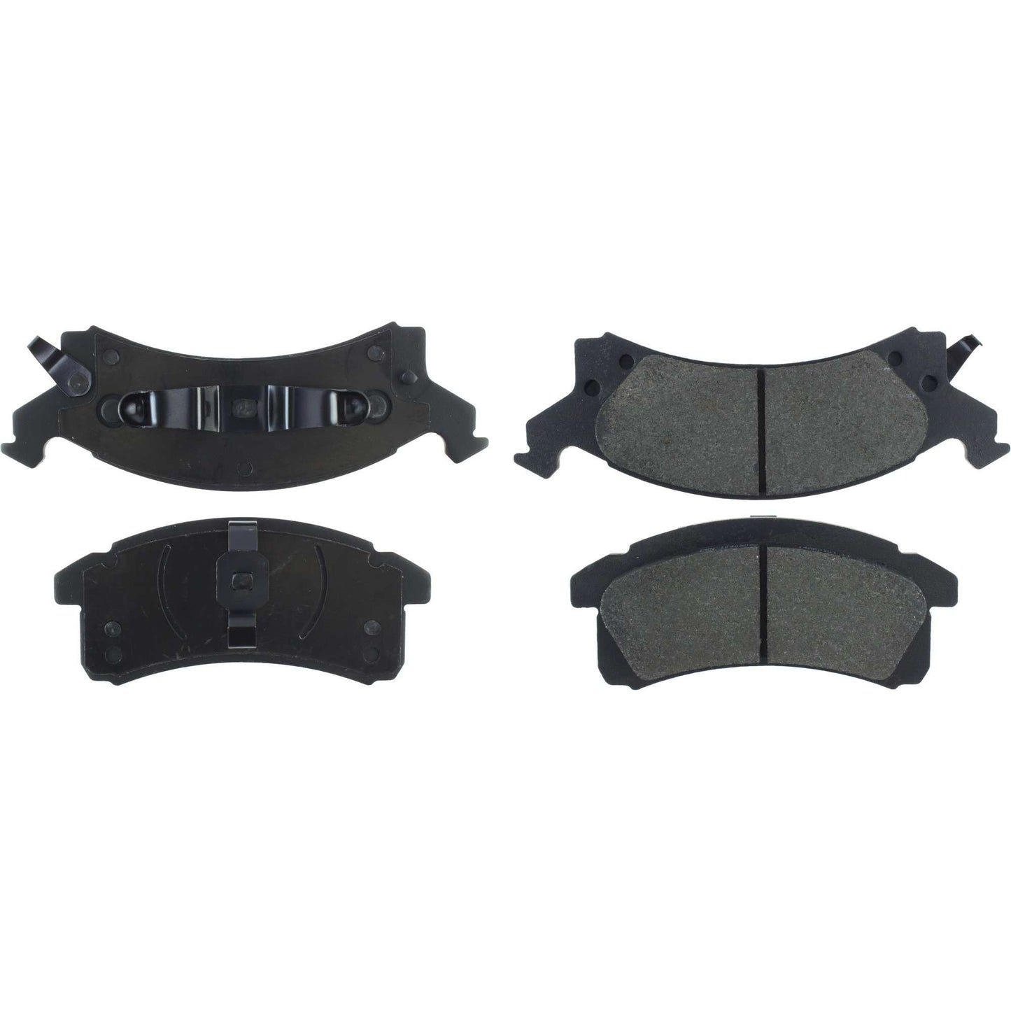 Centric Parts Disc Brake Pad Set Semi-Metallic with Posi Quiet for 1990-2005 Buick Skylark Chevrolet Beretta Cavalier Corsica Oldsmobile Achieva Cutlass Calais Pontiac Grand Am Sunbird Sunfire 104.05060