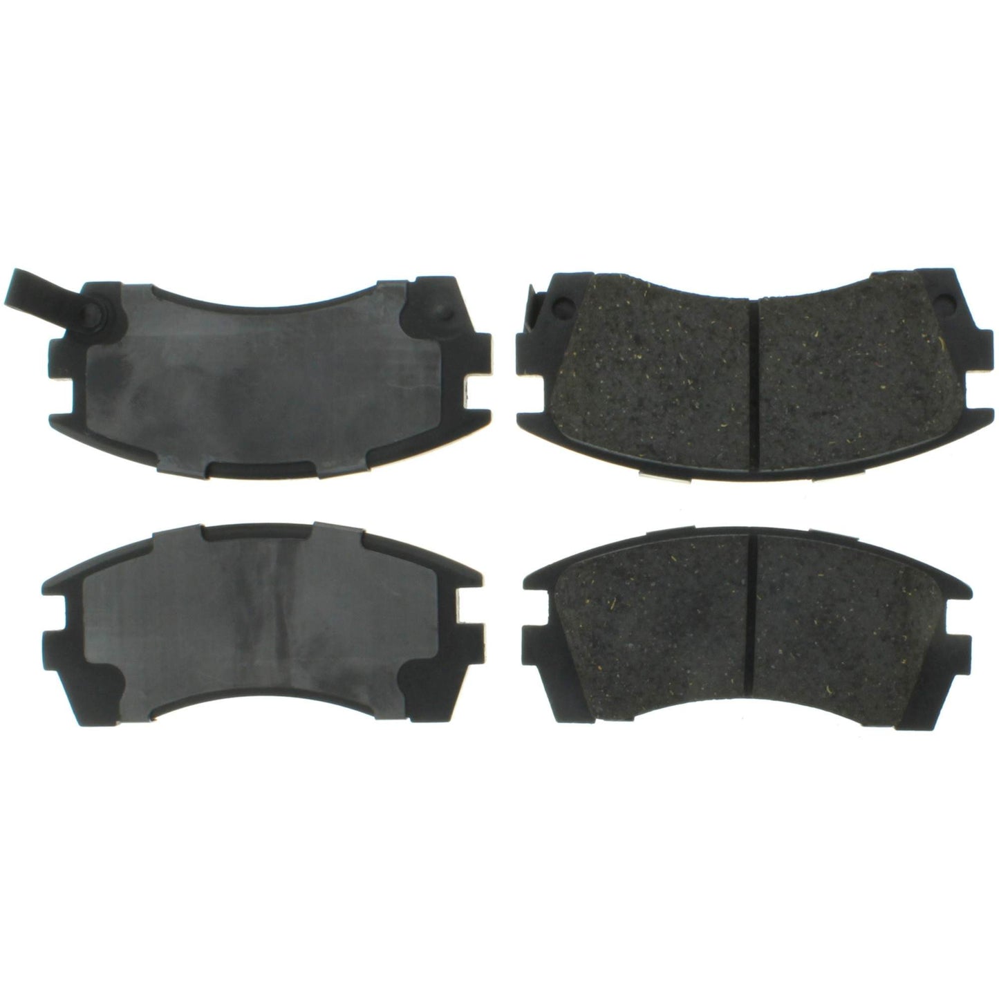 Centric Parts Disc Brake Pad Set Semi-Metallic with Posi Quiet for 1991-1994 Nissan Sentra 1993-1996 Tsuru 104.05090