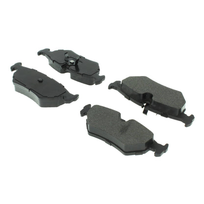 Centric Parts Disc Brake Pad Set Semi-Metallic with Posi Quiet for 1990-1994 Jaguar Vanden Plas XJ6 XJ12 XJRS XJS 104.05170