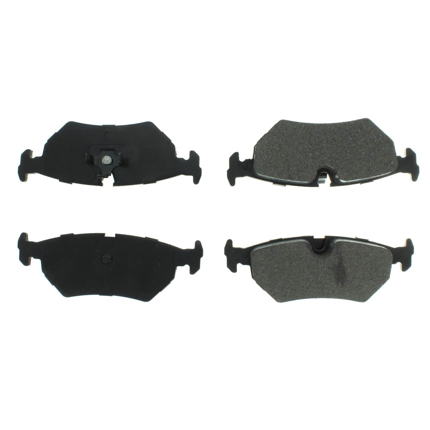 Centric Parts Disc Brake Pad Set Semi-Metallic with Posi Quiet for 1990-1994 Jaguar Vanden Plas XJ6 XJ12 XJRS XJS 104.05170