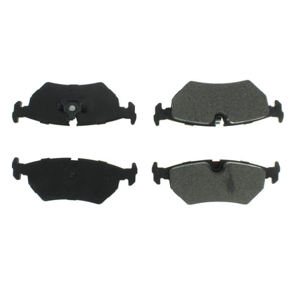 Centric Parts Disc Brake Pad Set Semi-Metallic with Posi Quiet for 1990-1994 Jaguar Vanden Plas XJ6 XJ12 XJRS XJS 104.05170