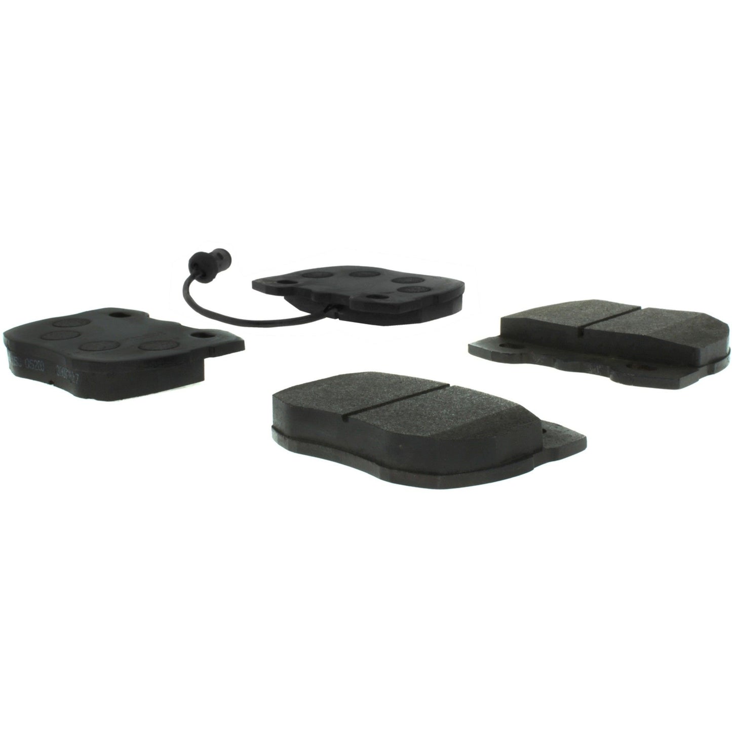 Centric Parts Disc Brake Pad Set Semi-Metallic with Posi Quiet for 1990-1995 Land Rover Range Rover 104.05200