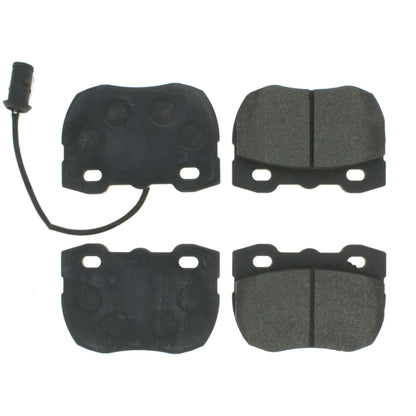 Centric Parts Disc Brake Pad Set Semi-Metallic with Posi Quiet for 1990-1995 Land Rover Range Rover 104.05200