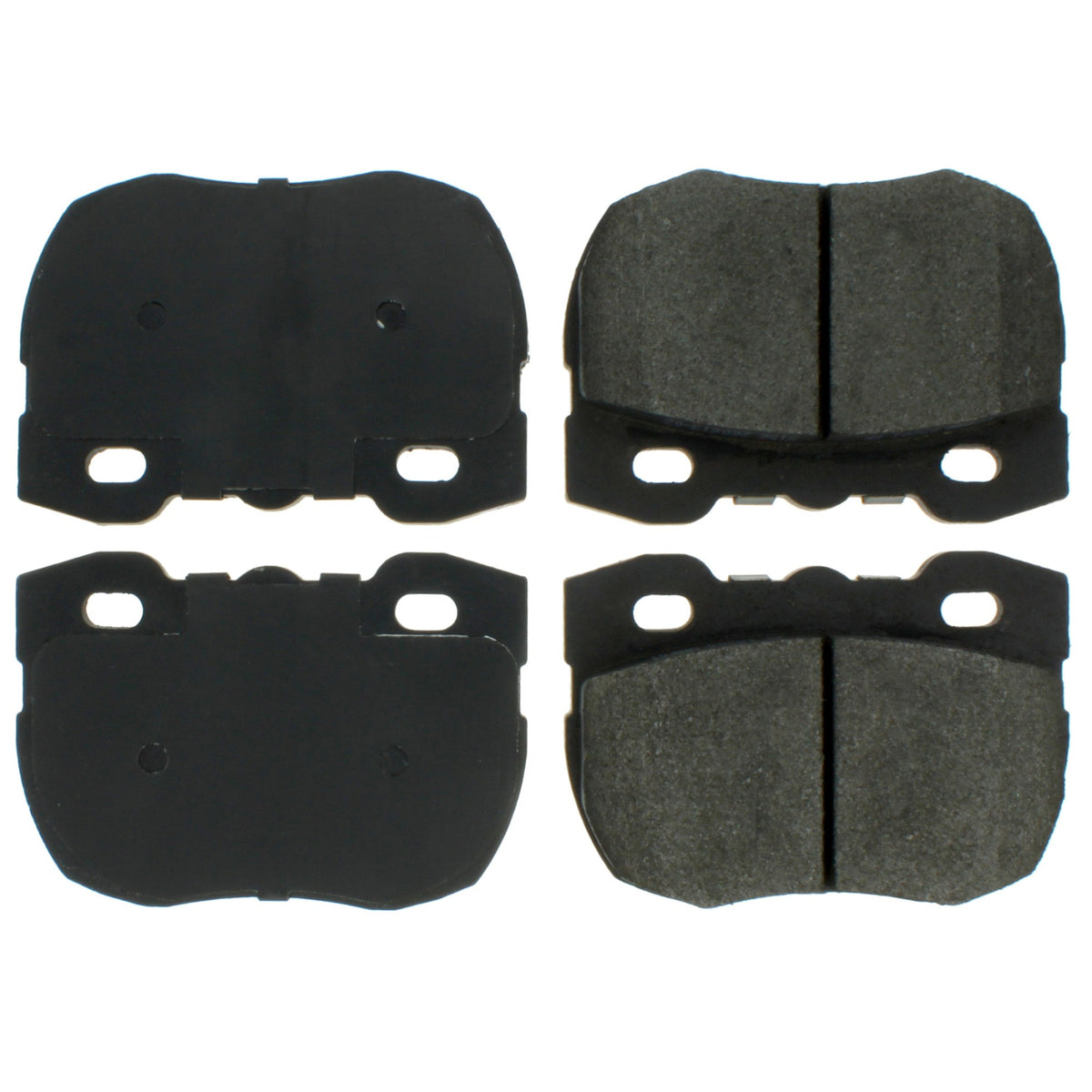 Centric Parts Disc Brake Pad Set Semi-Metallic with Posi Quiet for 1994-1999 Land Rover Discovery 104.05201